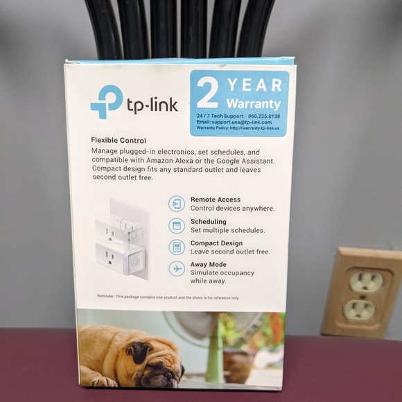 Kasa TP-link HS 105 Smart WiFi Plug Mini - Picture 6 of 8